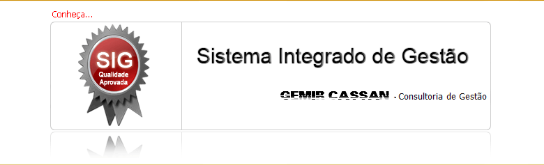 SIG - Sistema Integrado de Gestão